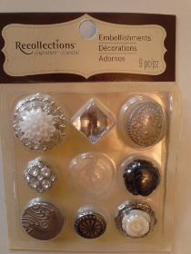 Embellishments found at Michael's A&C